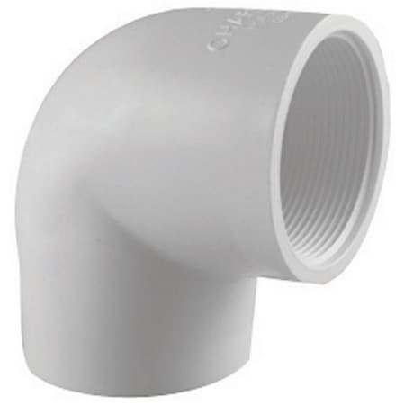 PVC 02301 1400 105 In 90 Degree FPT Elbow